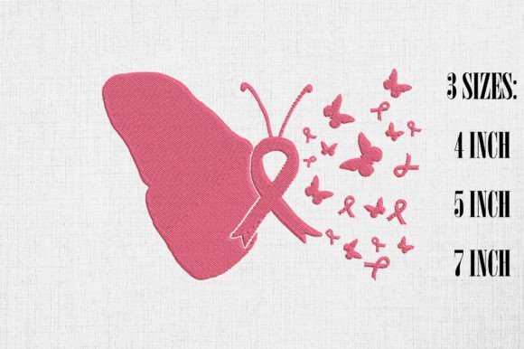 Breast Cancer Fighting Butterfly