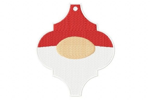 Christmas Gnome Key Fob Arabesque