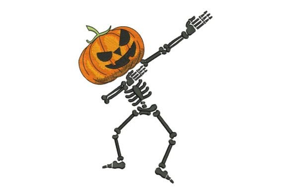 Dancing Halloween Skeleton