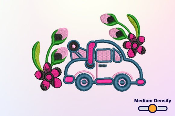Floral Baby Car