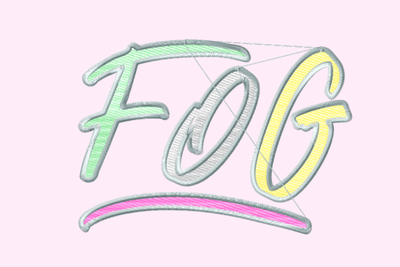 Fog Lettering