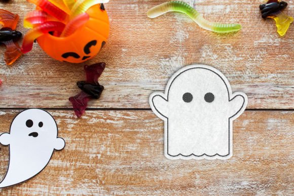 Ghost ITH Feltie Applique
