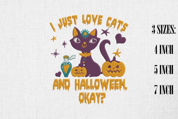 I Just Love Cats and Halloween