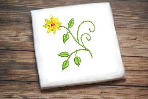 Lovely Yellow Flower Leaves