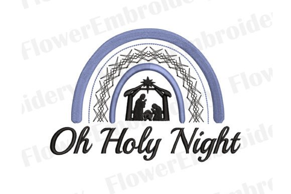 Nativity Boho Rainbow