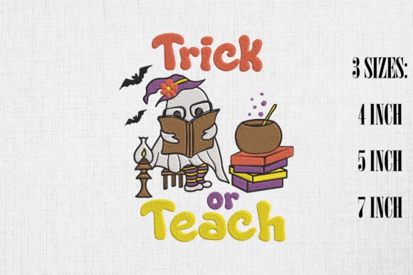 Trick or Teach Hippie Halloween